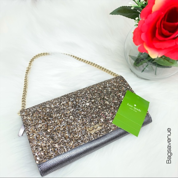 Milou laurel way glitter gunmetal kate spade - Picture 7 of 8